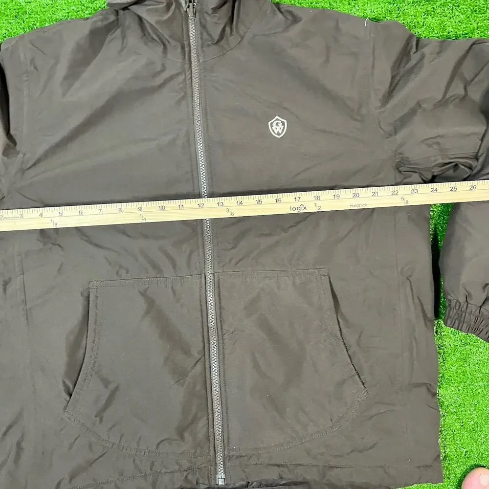Game Winner Mens Size M Windbreaker Jacket Coat‎ Outdoors Waterproof Fleece
